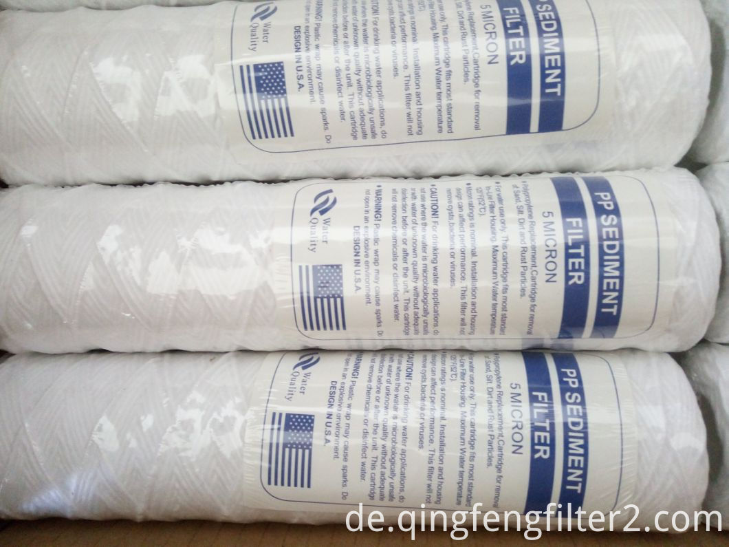 Fadengewickelte Filterpatrone String Wound Filter Cartridge